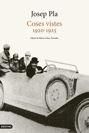Coses vistes (1920-1925) | 9788419734259 | Pla, Josep