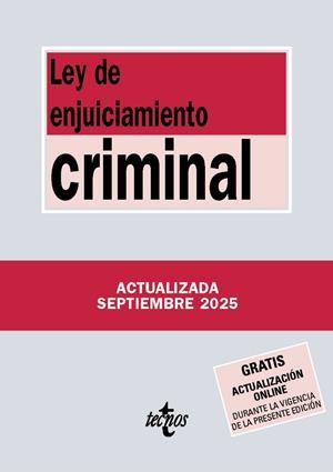 Ley de Enjuiciamiento Criminal | 9788430993185 | AA.VV.