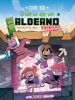 Minecraft Diario de un aldeano pringao Cómic 11 : La guarida de la Entidad | 9788408308997 | Cube Kid