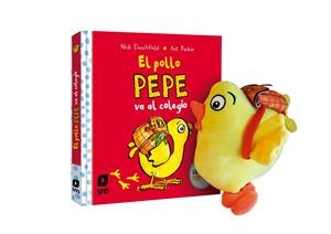 Pack El pollo Pepe va al colegio con muñeco | 9788410550100 | Parker, Ant