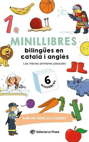 Minillibres bilingües en català i anglès : Les meves primeres paraules | 9788419912459 | AA.DD.