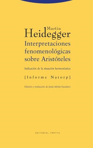 Interpretaciones fenomenológicas sobre Aristóteles | 9788481645521 | Heidegger, Martin
