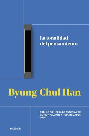Tonalidad del pensamiento, La | 9788449344336 | Han, Byung-Chul