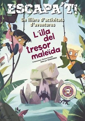 Escapa't! : L'illa del tresor maleïda | 9788491458715 | Tecnoscienza