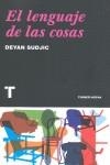 El lenguaje de las cosas | 9788475068763 | Sudjic, Deyan