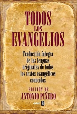 Todos los Evangelios | 9788441421165 | Piñero, Antonio (Ed.)