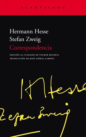Correspondencia (Hesse-Zweig) | 9788496834958 | Hesse, Hermann / Zweig, Stefan