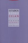 Estudios sobre Celan | 9788481646771 | Szondi, Peter