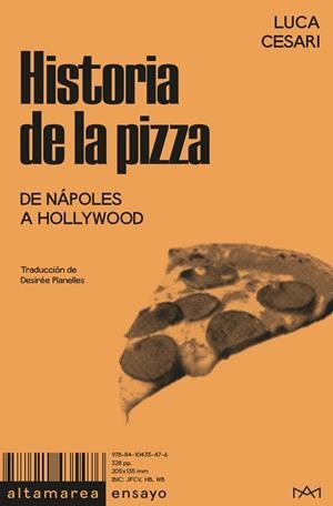 Historia de la pizza : De Nápoles a Hollywood | 9788410435476 | Cesari, Luca