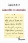 Carta sobre los sordomudos | 9788415707776 | Diderot, Denis