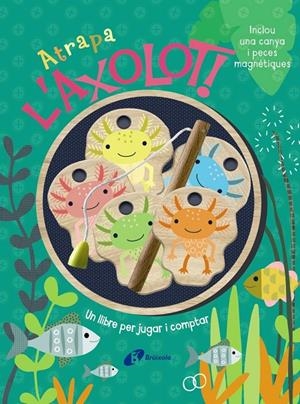 Atrapa l'axolot! : Un llibre per jugar i comptar | 9788413495248 | Brooks, Susie