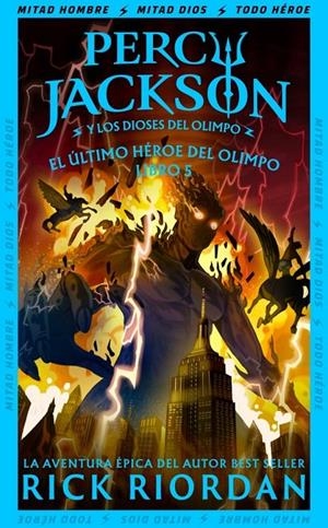 Percy Jackson y los dioses del Olimpo 5 : El último héroe del Olimpo | 9788419868930 | Riordan, Rick