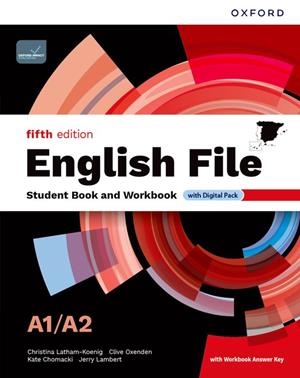 English File A1/A2 Student's Book and Workbook and digital with Key | 9780194148030 | Latham-Koenig, Christina / Oxenden, Clive / Chomacki, Kate / Lambert, Jerry