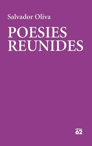 Poesies reunides | 9788429780475 | Oliva, Salvador