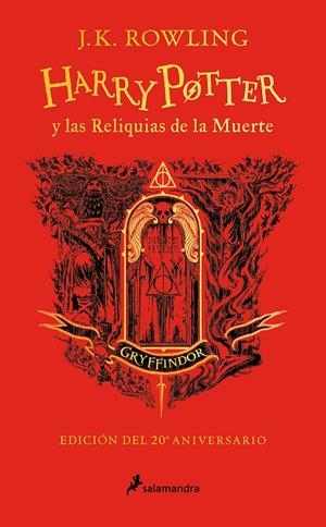 Harry Potter 7 : Harry Potter y las reliquias de la muerte (Gryffindor) | 9788418797057 | Rowling, J.K.